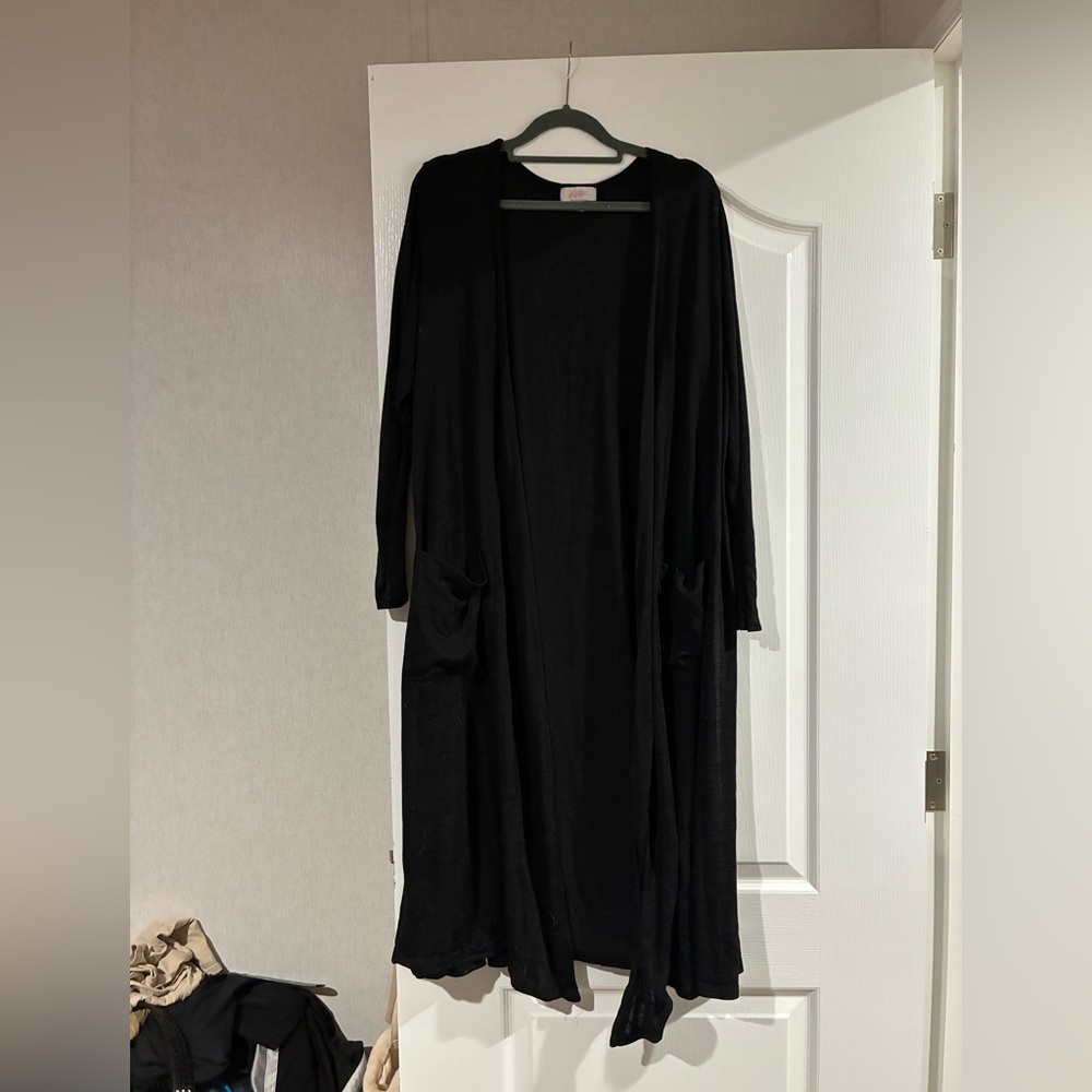 LuLaRoe Black Cardigan Sweater